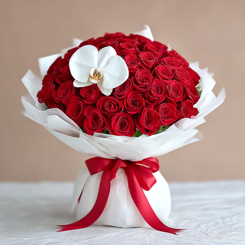 How to write the format of the Encino opening flower basket congratulations?